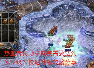 热血传奇勋章佩戴需要达到多少级?快速升级攻略分享 热血传奇勋章佩戴需要达到多少级?快速升级攻略分享