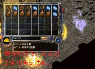 想轻松操作?试试同职业组合玩法吧。 想轻松操作?试试同职业组合玩法吧。