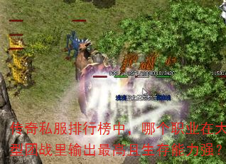 传奇私服排行榜中,哪个职业在大型团战里输出最高且生存能力强? 传奇私服排行榜中,哪个职业在大型团战里输出最高且生存能力强?