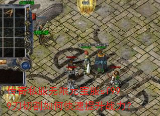 传奇私服无限元宝服sf999刀切割如何快速提升战力? 传奇私服无限元宝服sf999刀切割如何快速提升战力?