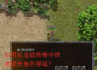 如何在龙战传奇中快速提升角色等级? 如何在龙战传奇中快速提升角色等级?