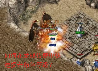 如何在龙战传奇中快速提升角色等级? 如何在龙战传奇中快速提升角色等级?