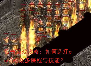 传奇游戏攻略:如何选择cqsf的众多课程与技能? 传奇游戏攻略:如何选择cqsf的众多课程与技能?