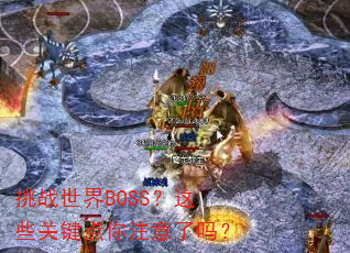 挑战世界BOSS?这些关键点你注意了吗? 挑战世界BOSS?这些关键点你注意了吗?