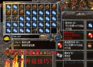 如何快速掌握sifuchaunqi的升级技巧? 如何快速掌握sifuchaunqi的升级技巧?