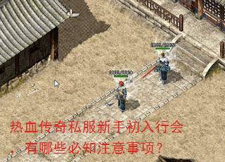 热血传奇私服新手初入行会,有哪些必知注意事项? 热血传奇私服新手初入行会,有哪些必知注意事项?