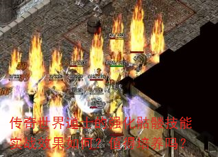 传奇世界道士的强化骷髅技能实战效果如何?值得培养吗? 传奇世界道士的强化骷髅技能实战效果如何?值得培养吗?