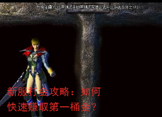 新服打金攻略:如何快速赚取第一桶金? 新服打金攻略:如何快速赚取第一桶金?