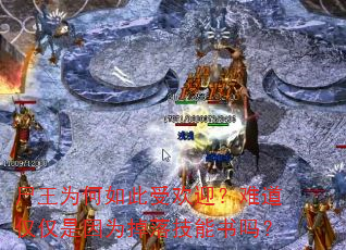 尸王为何如此受欢迎?难道仅仅是因为掉落技能书吗? 尸王为何如此受欢迎?难道仅仅是因为掉落技能书吗?